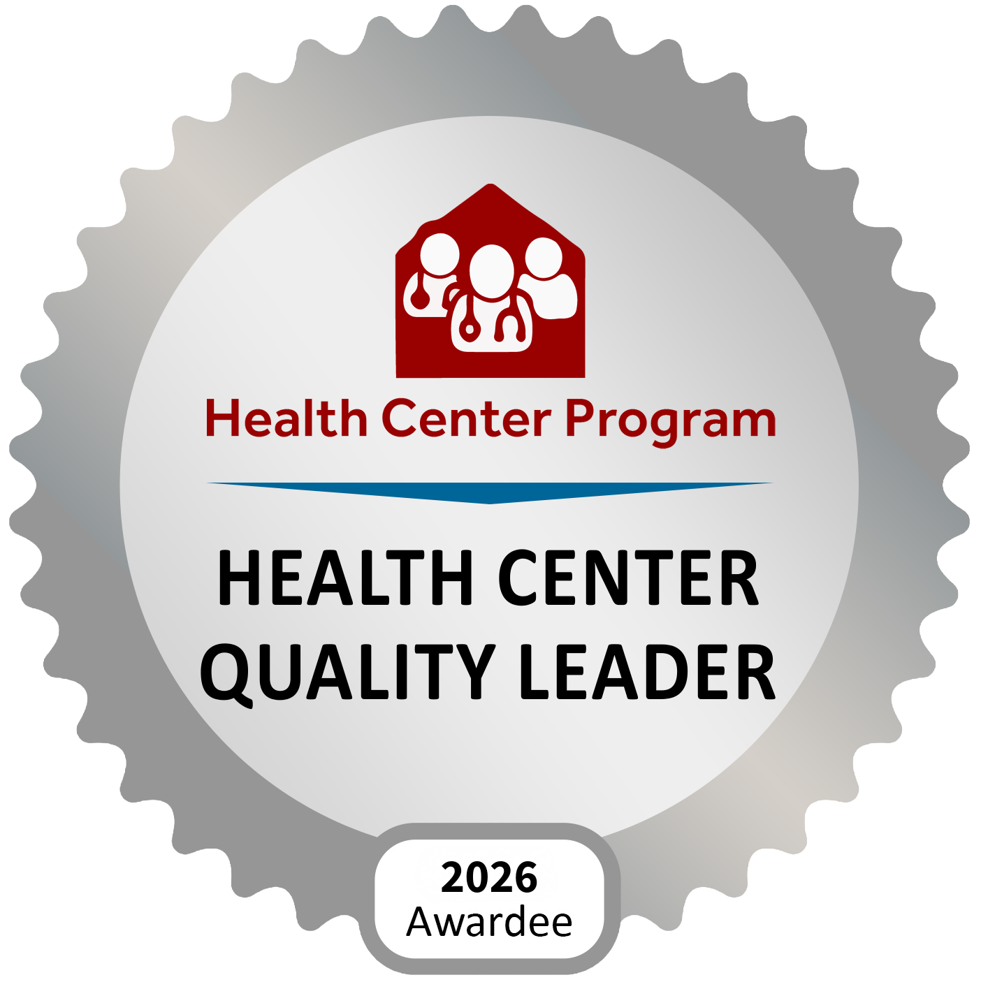 Silver Award Badge for Quality